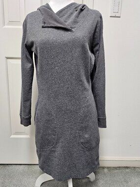 Toad & Co Gray Sweater Dress - Small